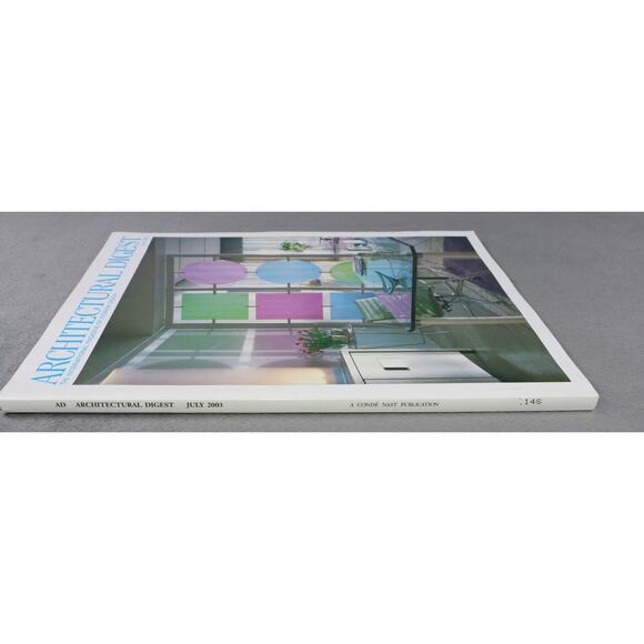 Architectural Digest Magazine July 2003 Modern Design Color Interiors Issue - Picture 6 of 7